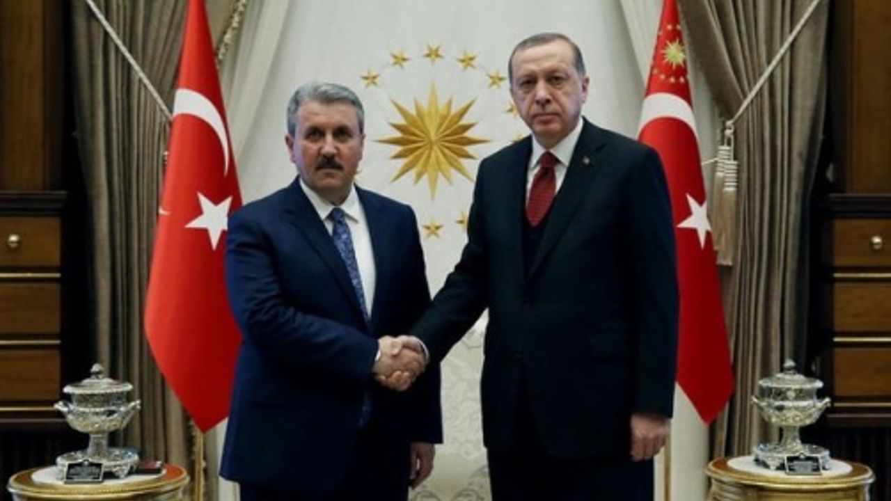 Cumhurbaşkanı Erdoğan ve Mustafa Destici arasında önemli görüşme!