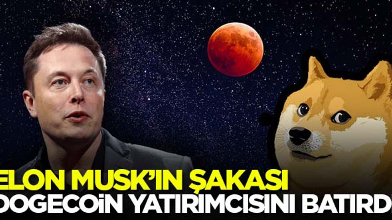 Elon Musk'ın şakası Dogecoin yatırımcısını batırdı