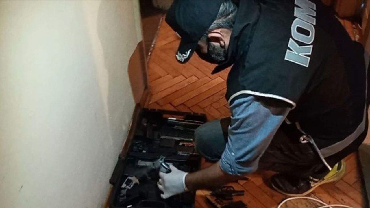 Eskişehir'de evini kaçak silah atölyesine çevirdiği iddia edilen şüpheli tutuklandı