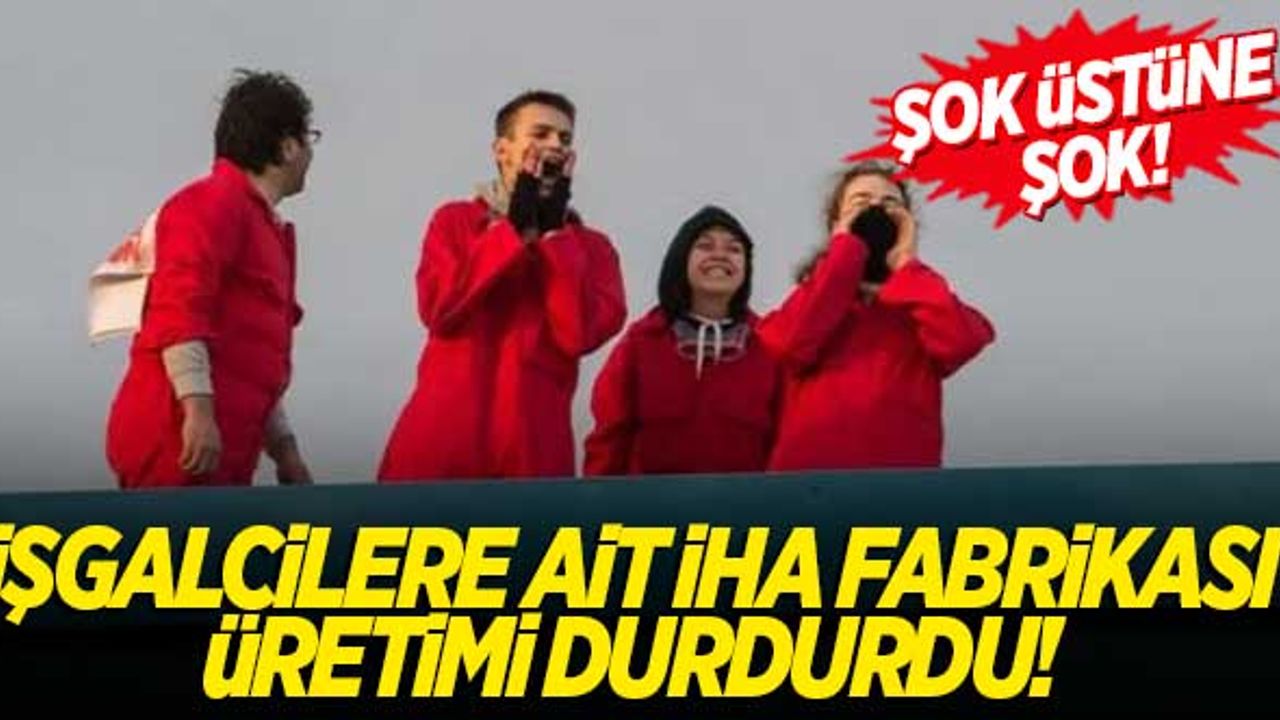 İşgalcilere şok üstüne şok! İsrail'e ait bir SİHA fabrikası üretimi durdurdu!