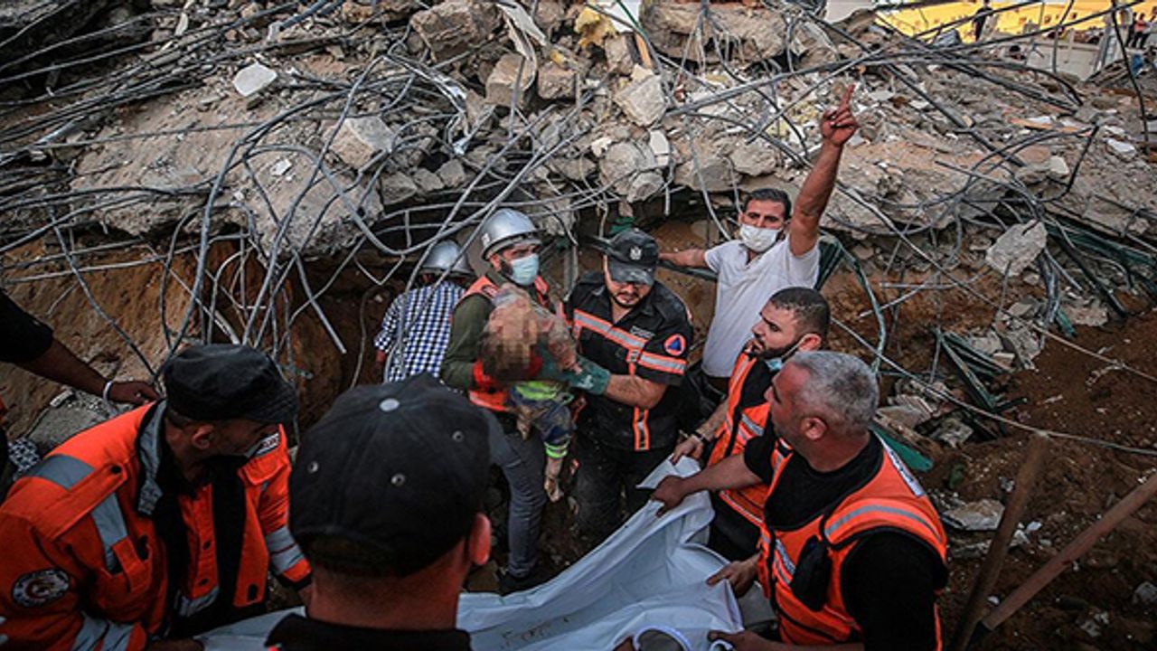 İsrail'in Gazze Şeridi'ne düzenlediği saldırılarda şehit sayısı 119'a yükseldi