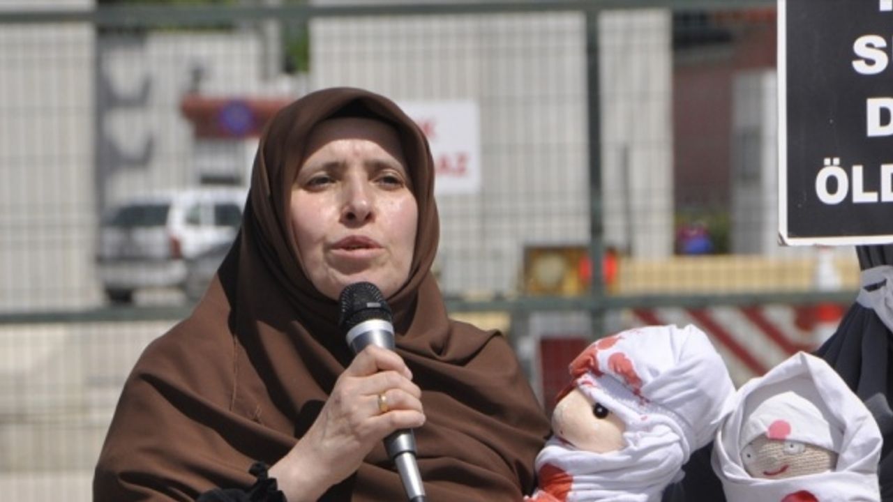 İsrail'in Filistin'e yönelik saldırıları, Adana'daki ABD Konsolosluğu önünde protesto edildi