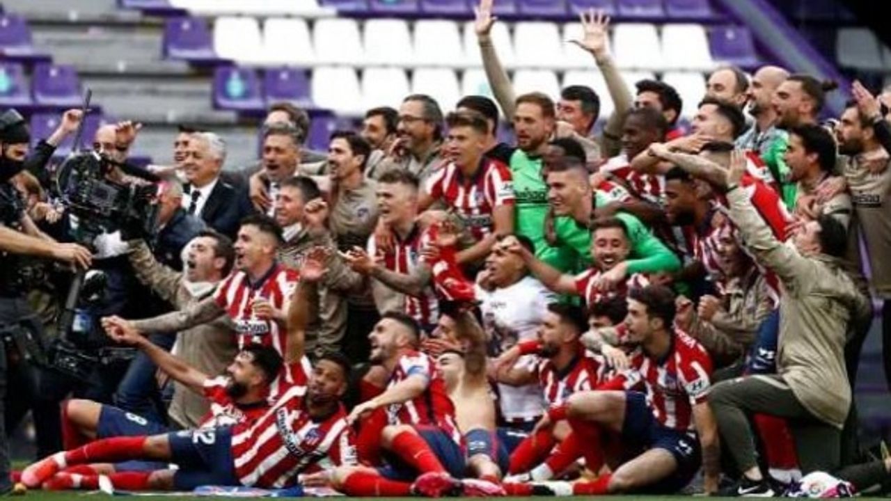 La Liga'da şampiyon Atletico Madrid
