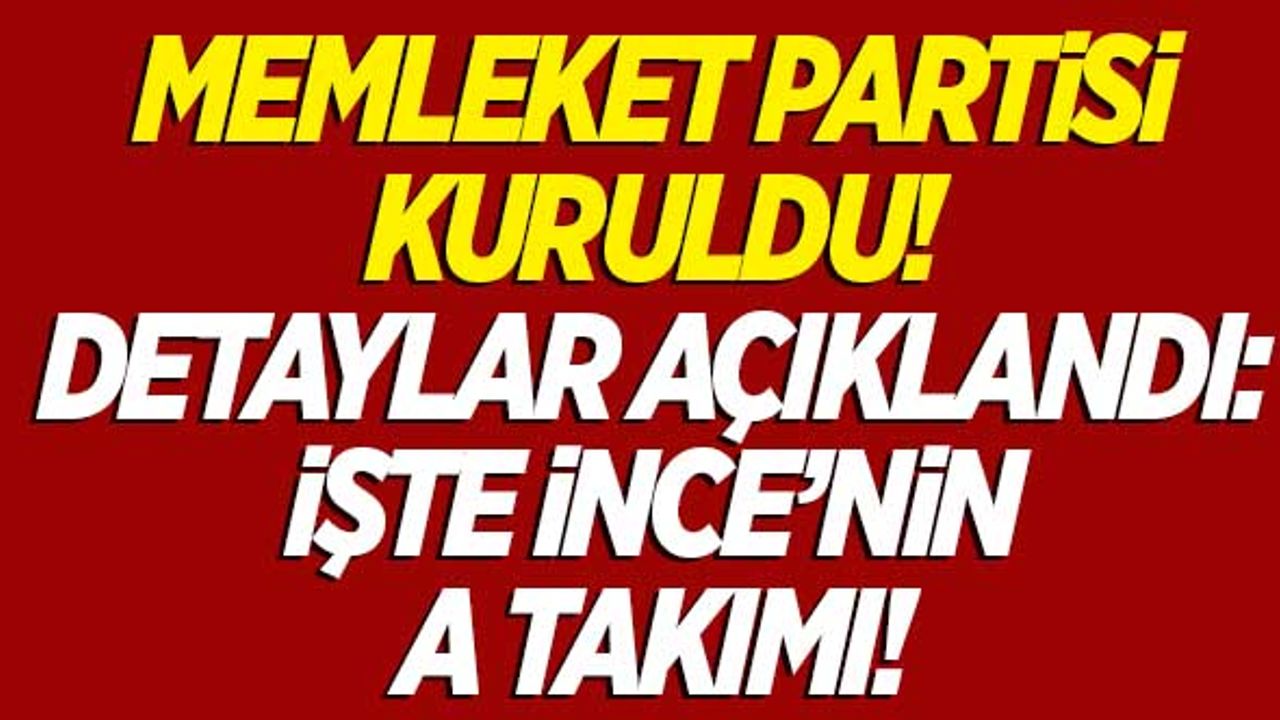 Memleket Hareketi'nin partileşme süreci tamamlandı!