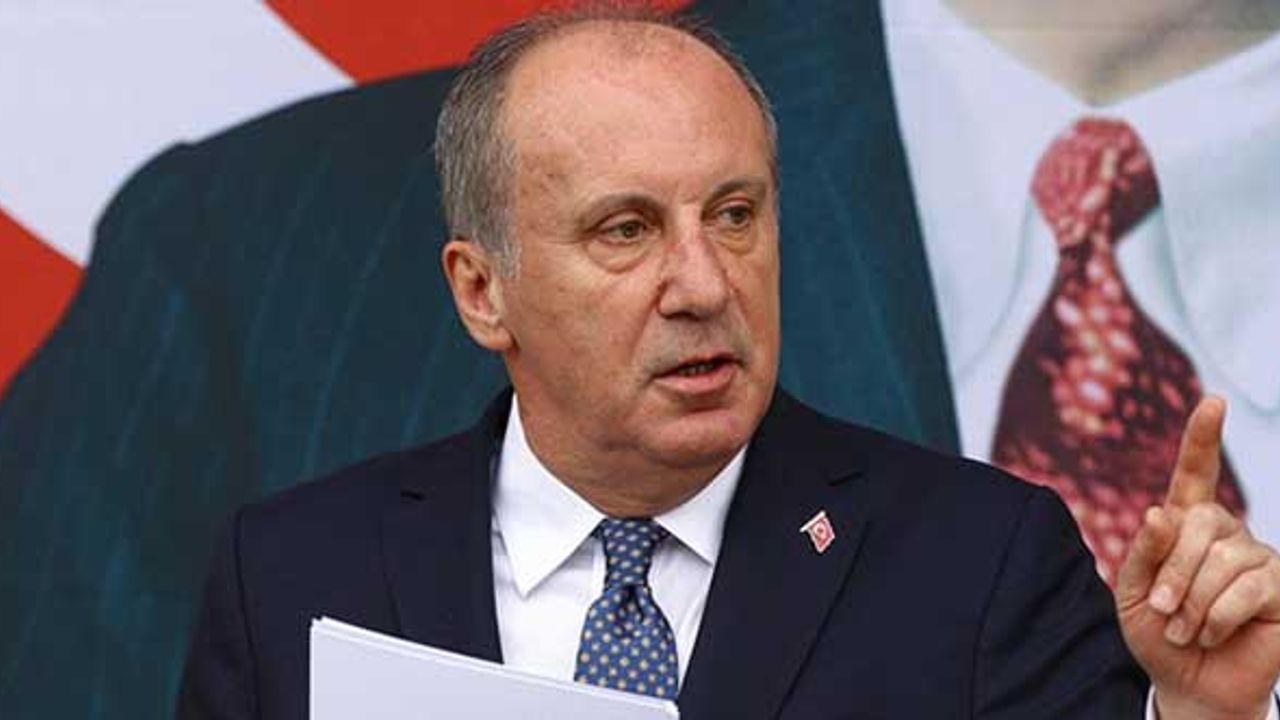 Muharrem İnce'ye 'siyasi yasak' şoku