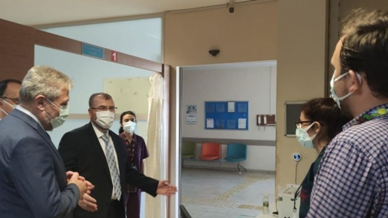 Sağlık Bakan Yardımcı Halil Eldemir, Bursa'da incelemelerde bulundu