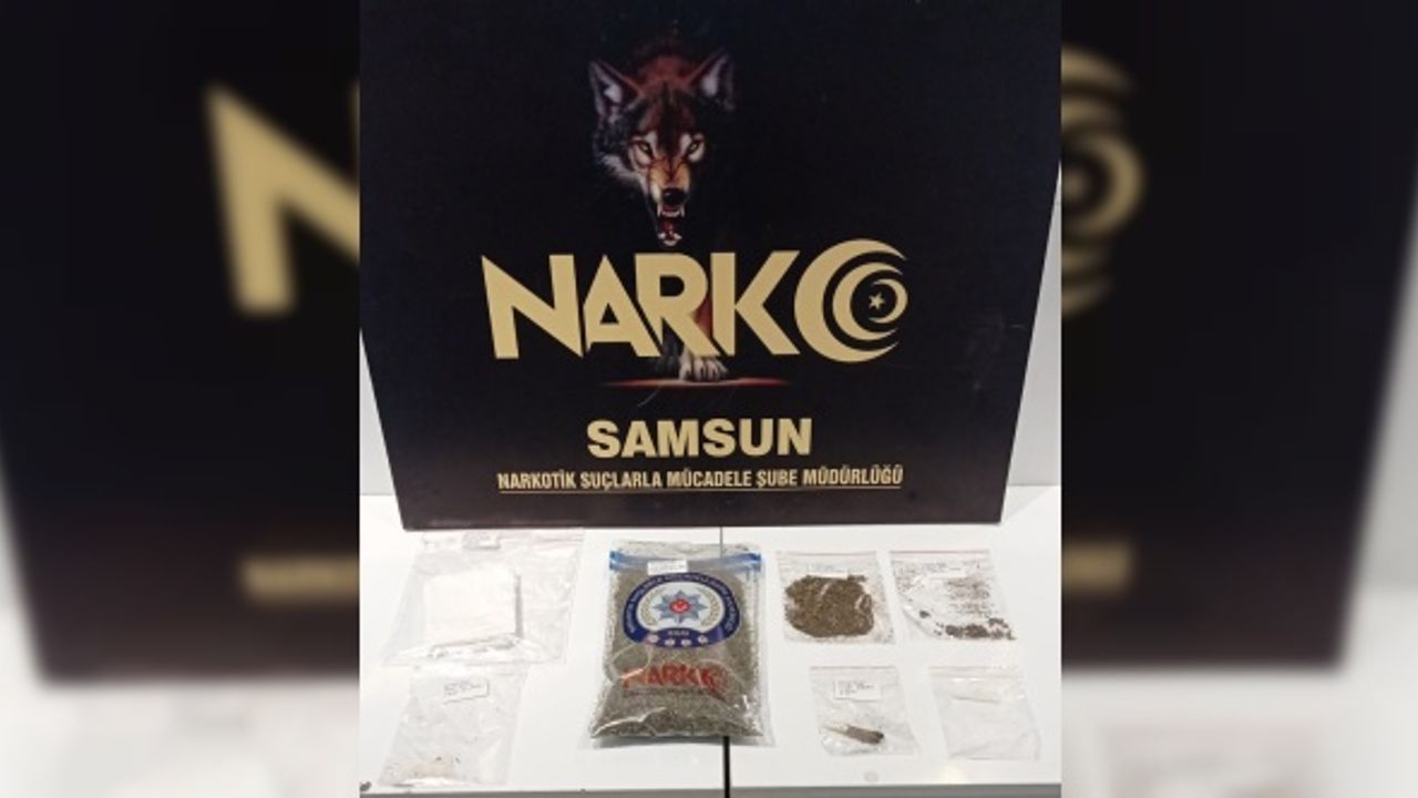 Samsun'da düzenlenen “torbacı“ operasyonunda iki şüpheli yakalandı