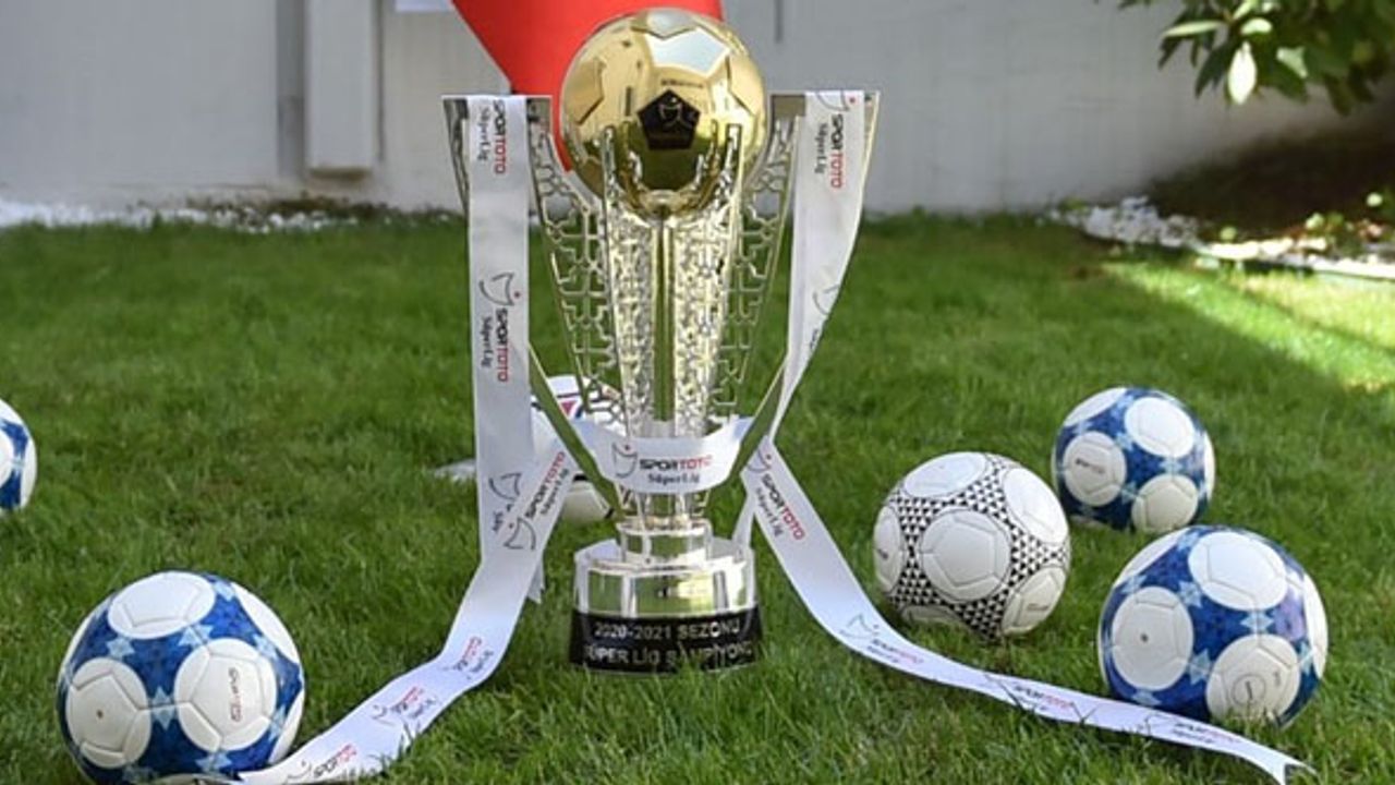 Süper Lig ve TFF 1. Lig'de şampiyonluk kupaları hazır