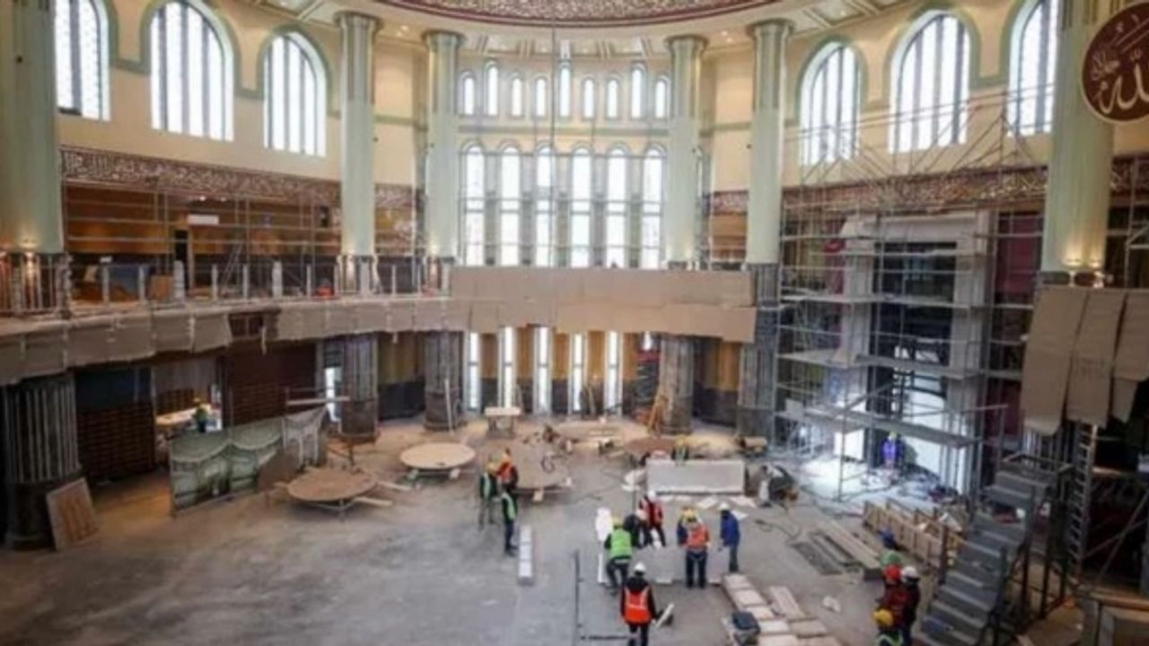 Taksim Camii'nin açılış tarihi ertelendi!