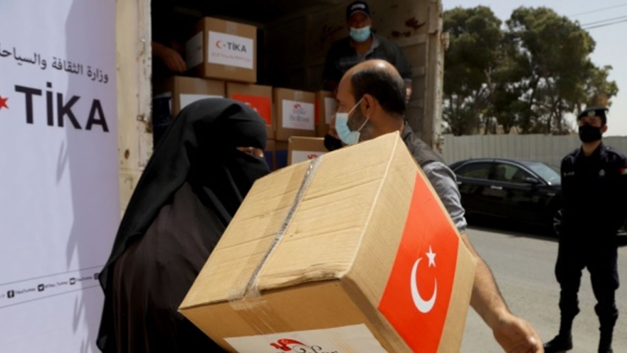 TİKA, Ürdün'de ihtiyaç sahibi ailelere Ramazan yardımına başladı