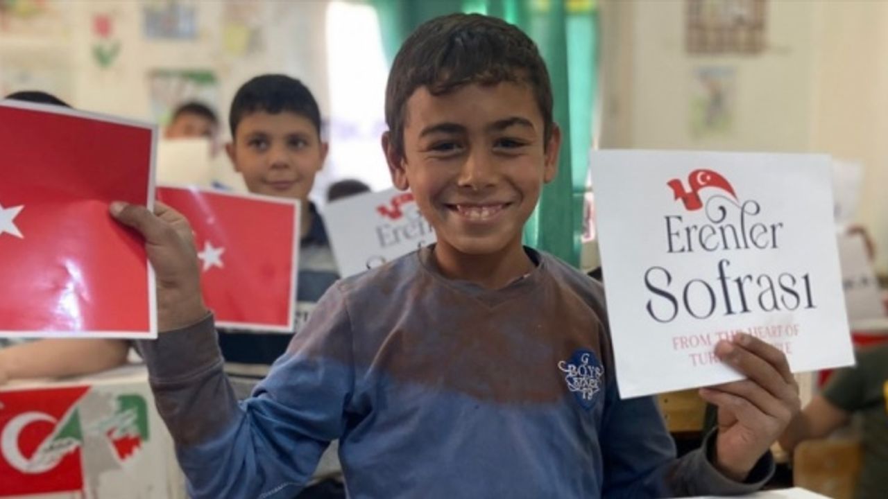 TİKA'dan Suriye'deki yaklaşık 3 bin yetim öğrenciye ramazan yardımı