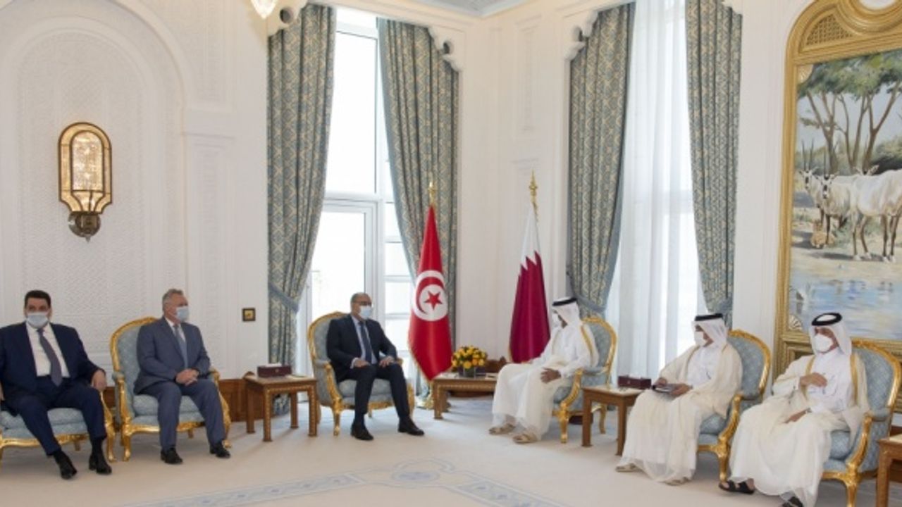 Tunus Başbakanı Meşişi, Doha'da Katarlı mevkidaşıyla “ikili ilişkileri“ görüştü