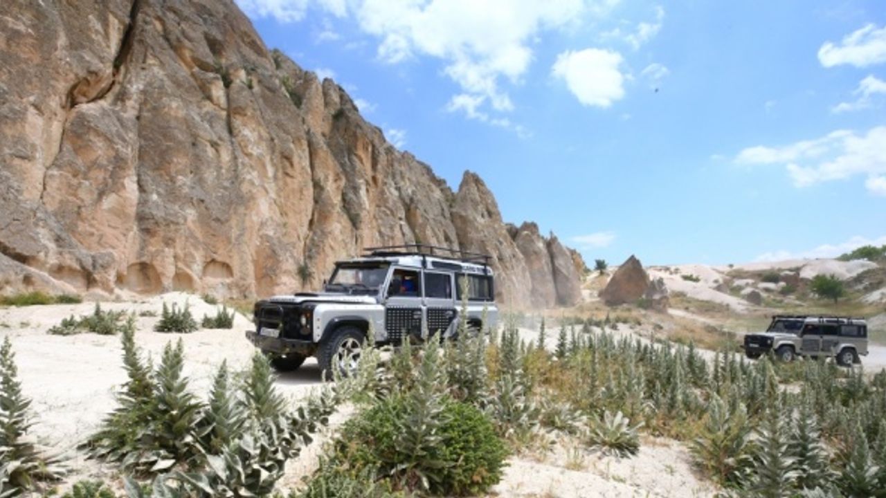 6. Uluslararası Turizm Filmleri Festivali'nin katılımcıları, Kapadokya'nın güzelliklerini keşfetti