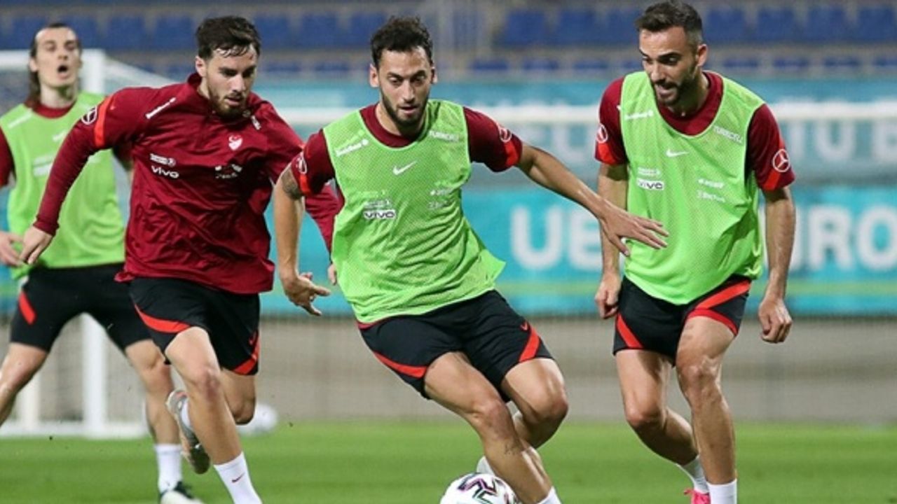 A Milli Futbol Takımı, Galler maçı hazırlıklarını sürdürdü