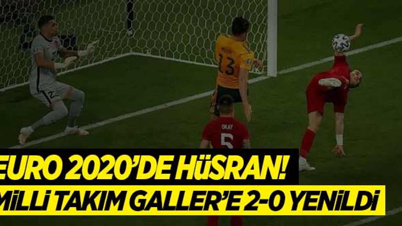 A Milli Takım'dan Euro 2020'de eser yok!
