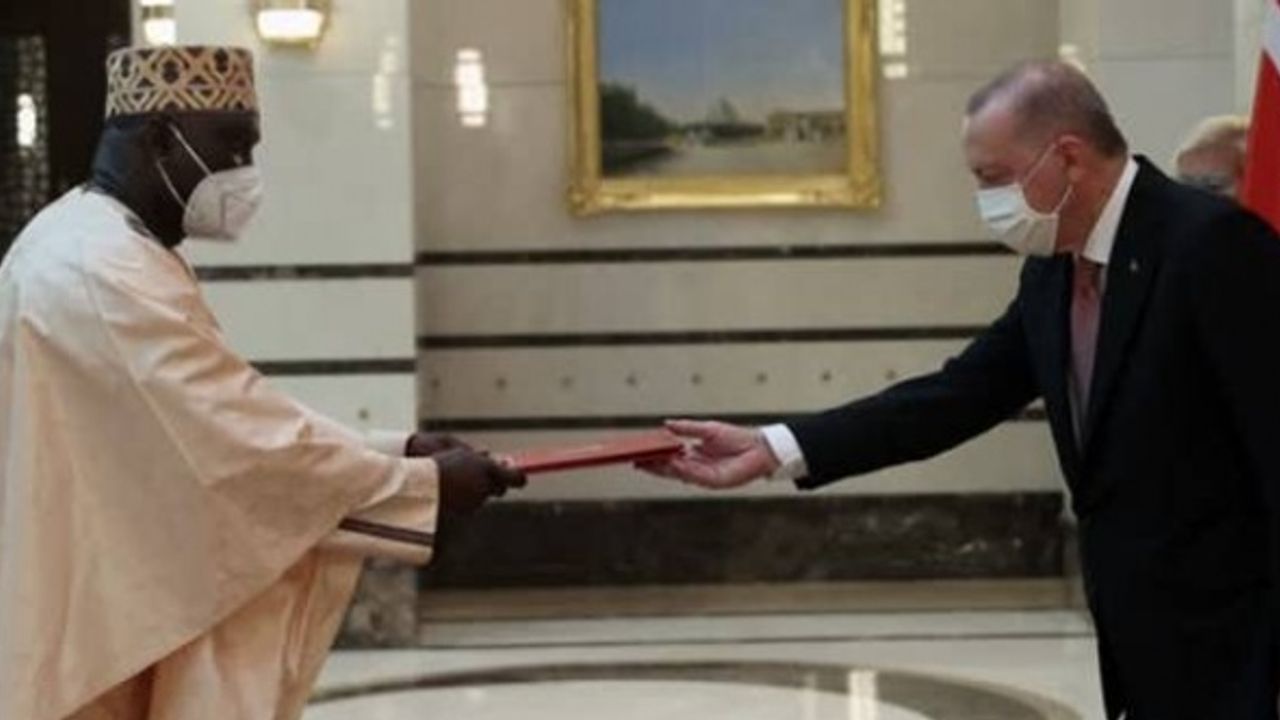 Başkan Erdoğan, Gambiya Büyükelçisini kabul etti!