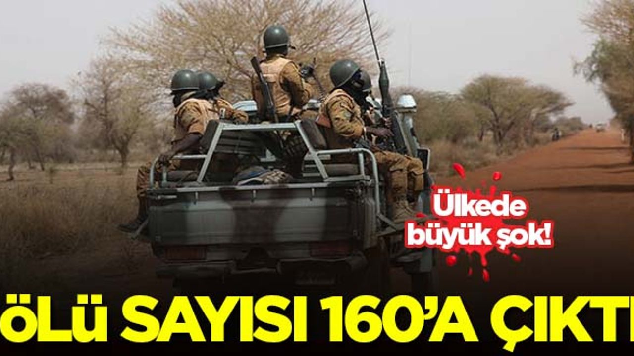 Burkina Faso'daki terör saldırısında ölenlerin sayısı 160'a çıktı