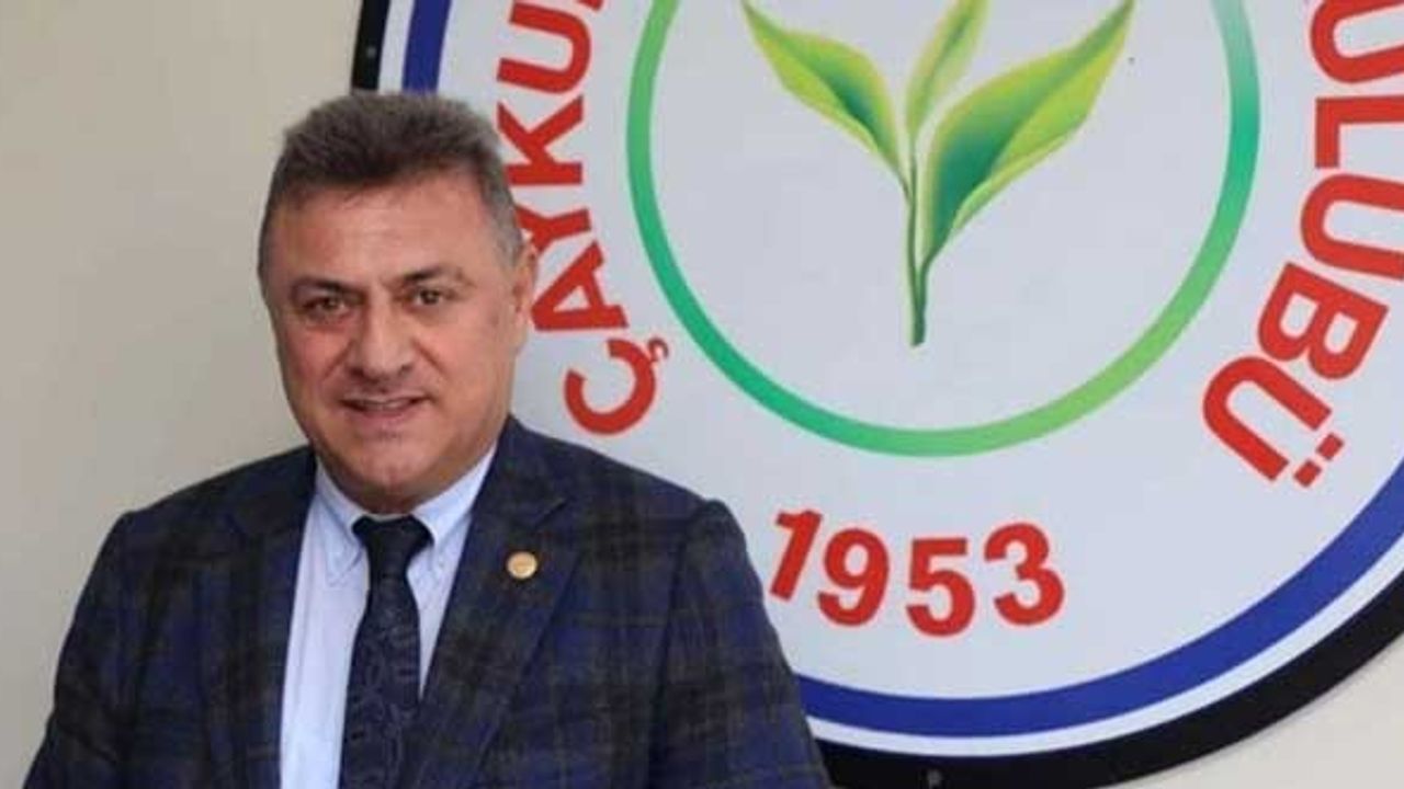 Çaykur Rizespor Kulübü Başkanı Hasan Kartal istifa etti