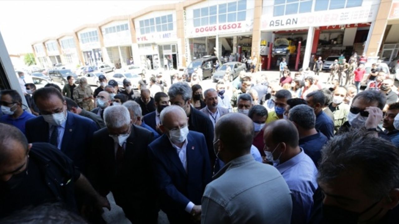 Kılıçdaroğlu'ndan Gaziantep'te esnaf ziyareti