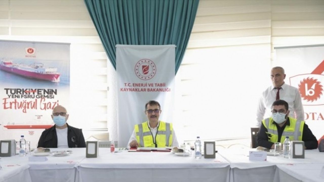 Enerji ve Tabii Kaynaklar Bakanı Dönmez, doğal gaz yatırımlarıyla ilgili bilgi verdi