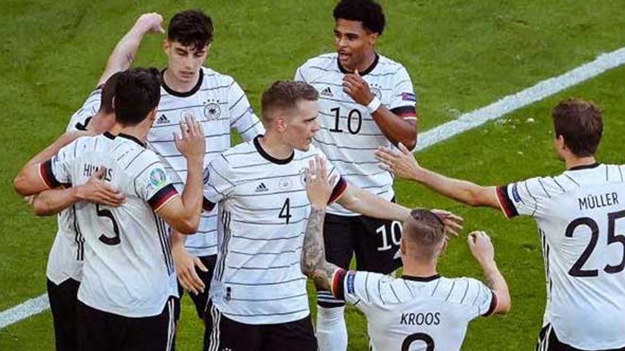 Euro 2020 F Grubunda gol yağmuru! Almanya, Portekiz'e gol yağdırdı!