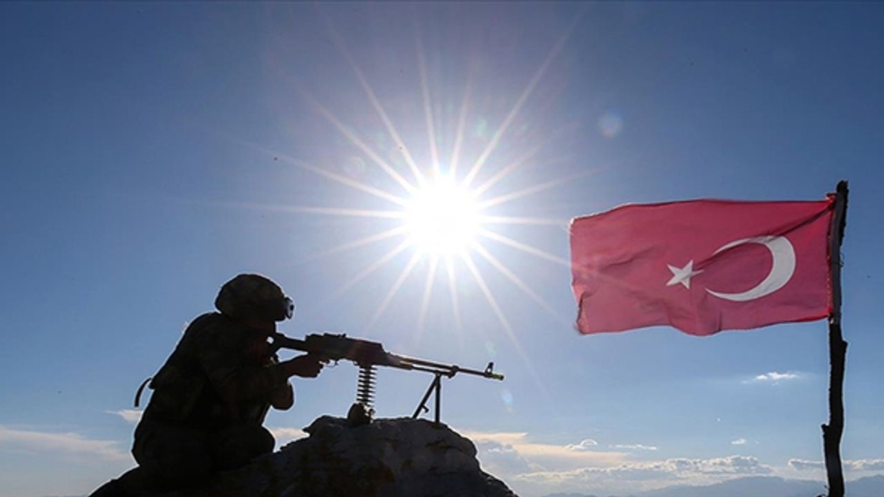 Irak'ın kuzeyinde 5 PKK'lı terörist etkisiz hale getirildi