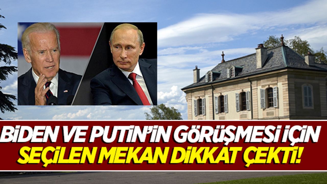 Joe Biden ile Vladimir Putin görüşmesi için seçilen mekan dikkat çekti! İşte detaylar...