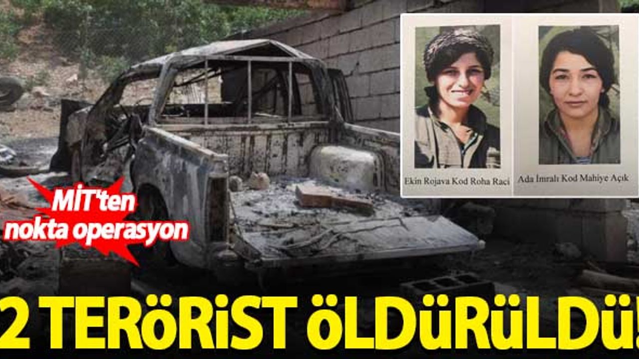 MİT'ten nokta operasyon! 2 terörist öldürüldü...