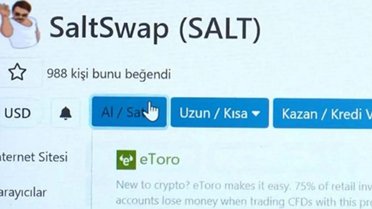 Nusret'in 'Salt Bae' hareketi kripto para oldu