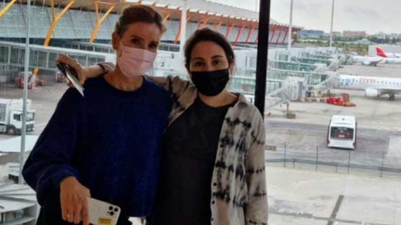 Şeyh El Maktum'un olaylı kızı Prenses Latife havalimanında görüntülendi