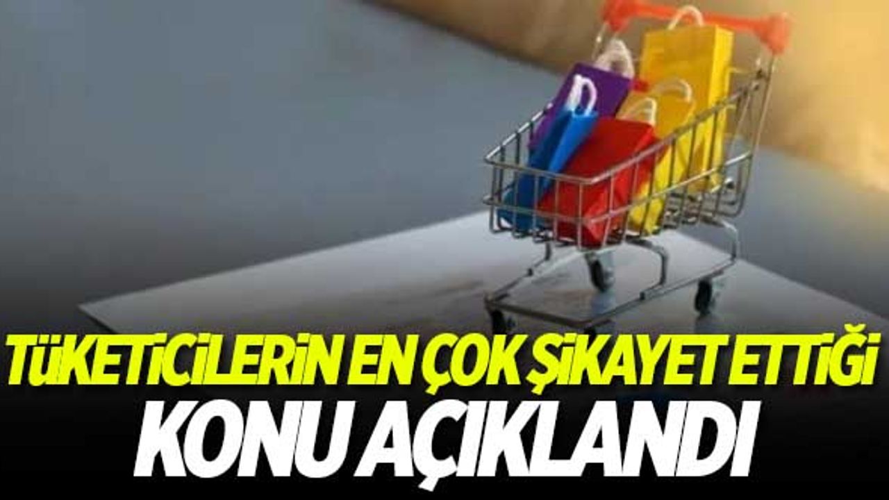 'Tüketicilerin en çok 'internet aboneliği'ni şikayet etti