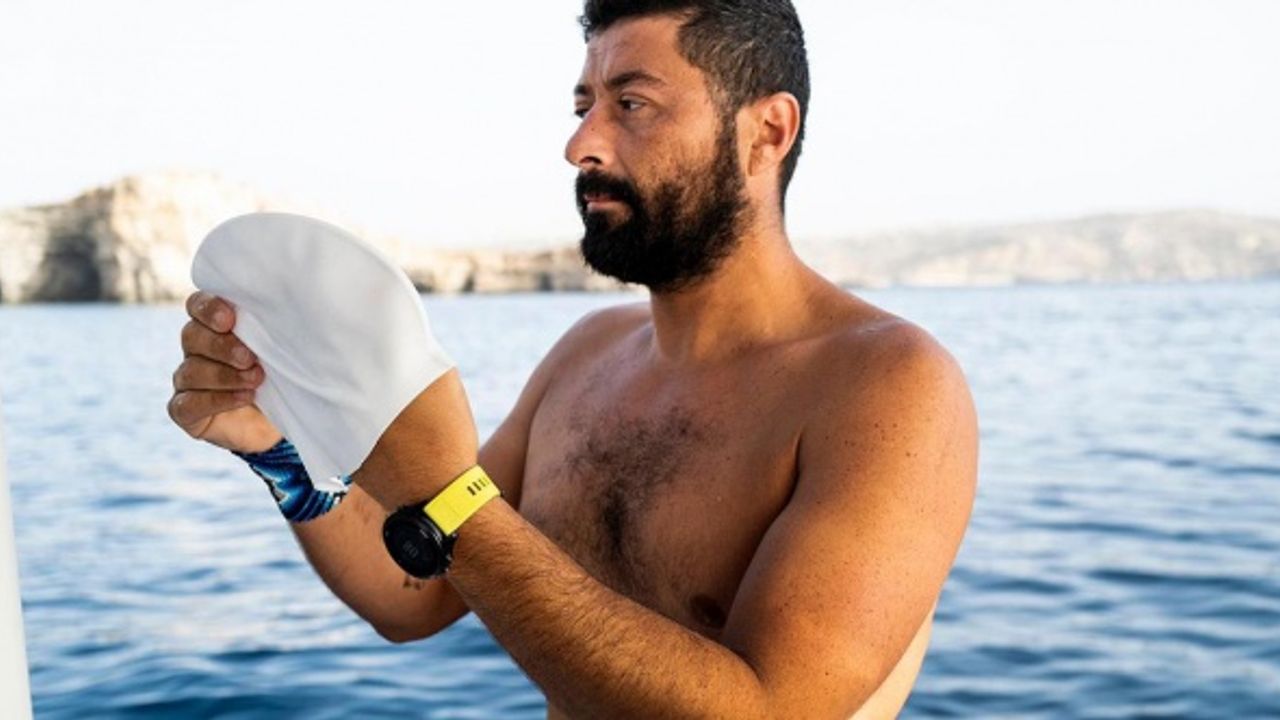 52 saatte 125 km yüzdü! Onaylanırsa dünya rekoru kıracak...
