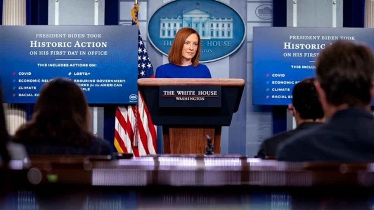 Beyaz Saray Sözcüsü Jen Psaki'den 'Afganistan' itirafı!