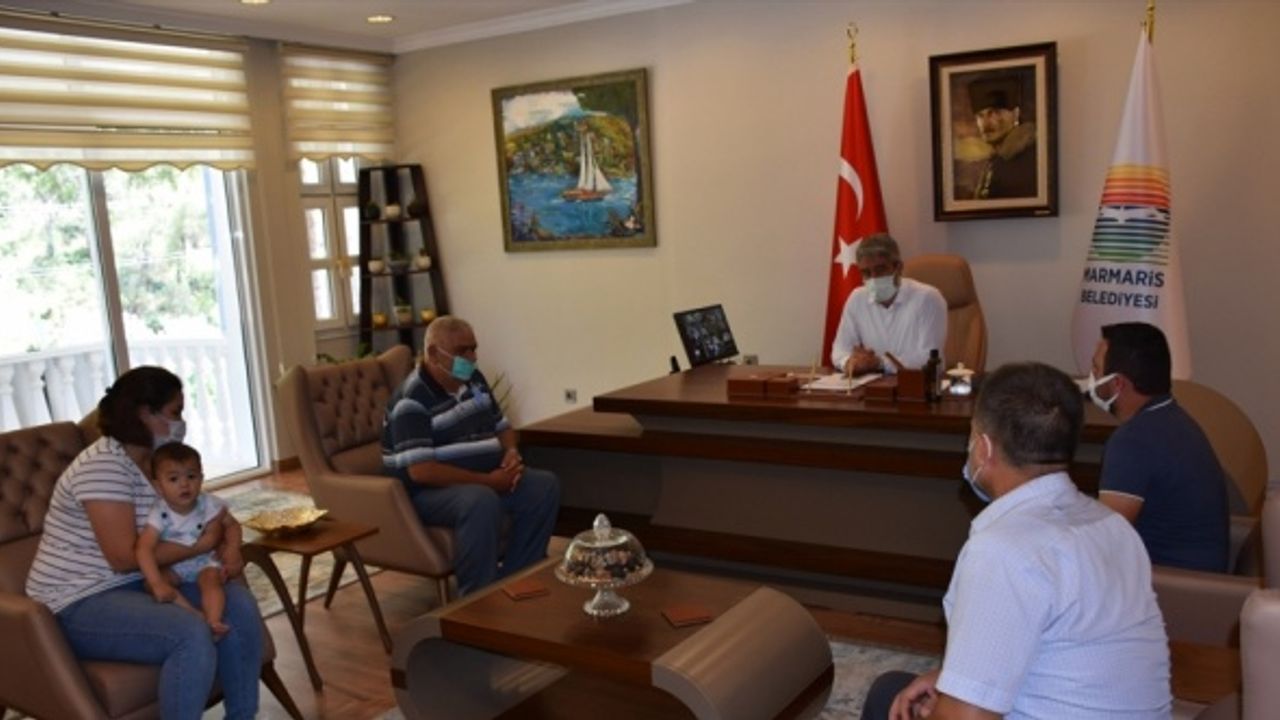 Marmaris'te yanan alan ağaçlandırılıp, buraya yangında hayatını kaybeden işçinin adı verilecek