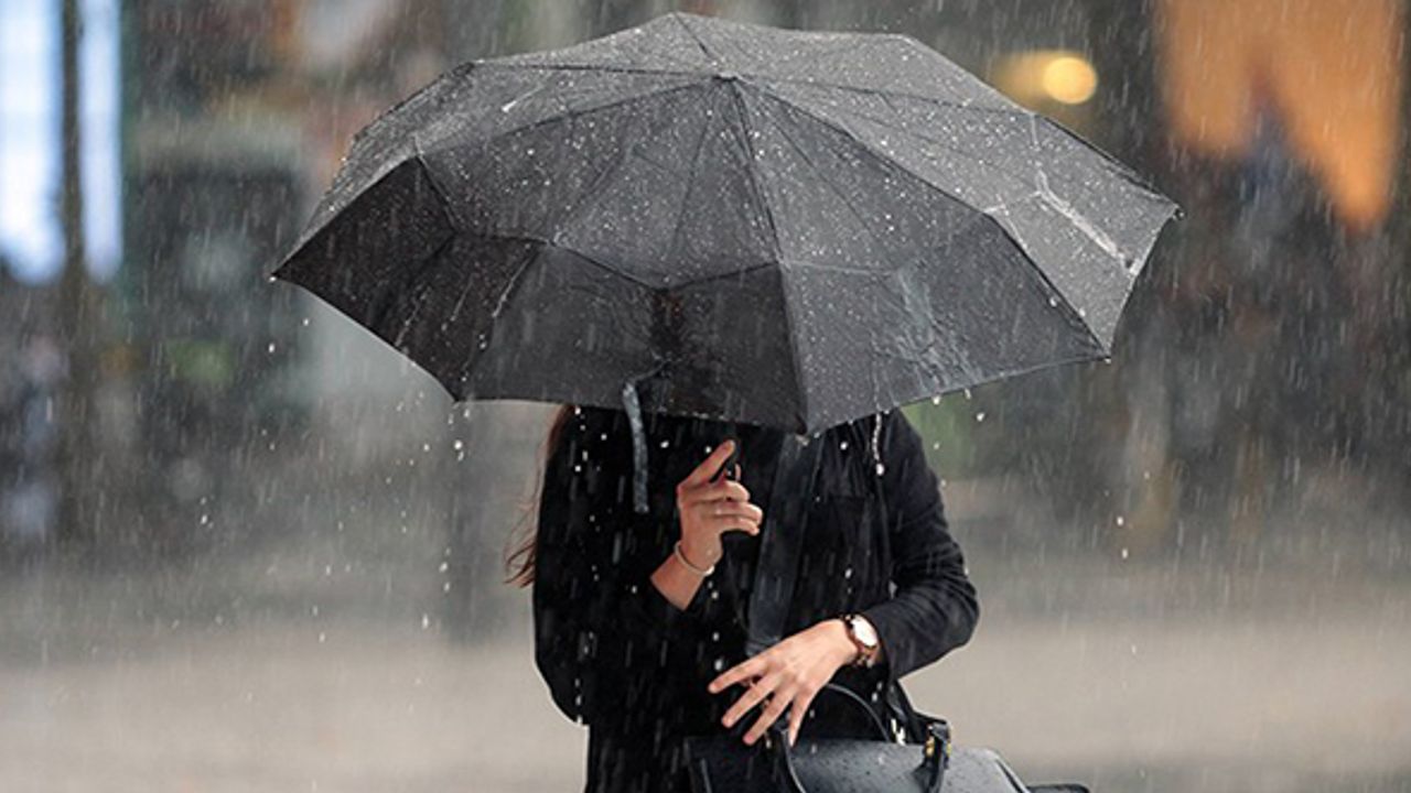 Meteoroloji'den bu iller için sağanak yağış uyarısı