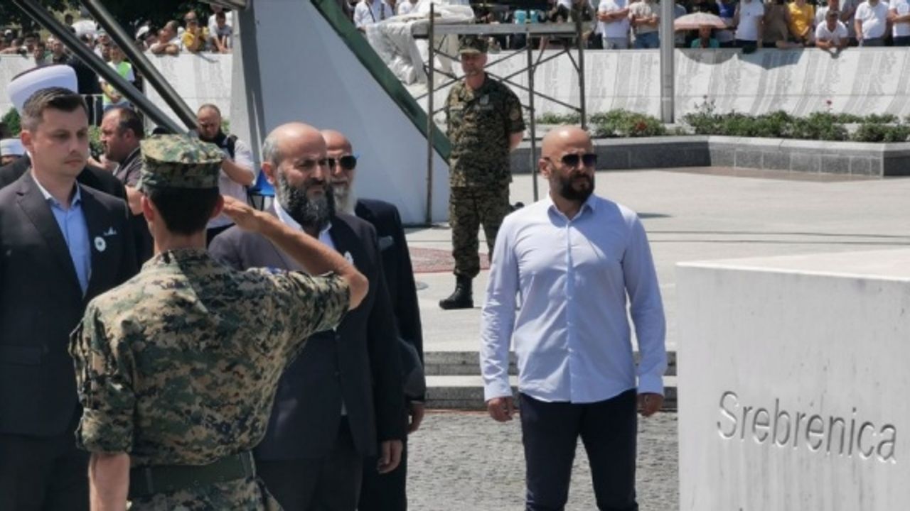 Srebrenitsa Soykırımı'nın 26'ncı yılı dolayısıyla anma programı düzenlendi