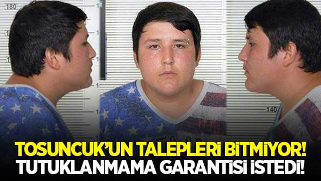 Tosuncuk lakaplı Mehmet Aydın'ın talepleri bitmek bilmiyor! Tutuklanmama garantisi istedi...