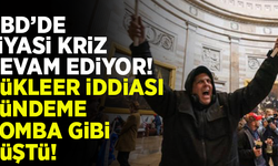 ABD'de siyasi kriz devam ediyor! 'Nükleer' iddiası gündeme bomba gibi düştü...