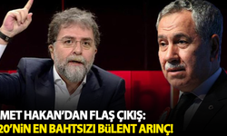 Ahmet Hakan'dan flaş çıkış: 2020'nin en bahtsızı Bülent arınç!