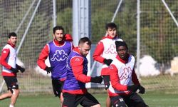 Antalyaspor'da Gençlerbirliği maçı hazırlıklarını sürdürüyor