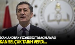 Bakan Selçuk'tan yüz yüze eğitim açıklaması! Tarih verdi...