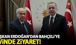 Başkan Erdoğan'dan Bahçeli'ye evinde ziyaret!