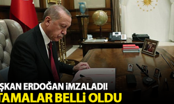 Başkan Erdoğan imzaladı: Atamalar belli oldu...