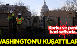 Biden'ın yemin töreni öncesi Washington'u askerler kuşattı!