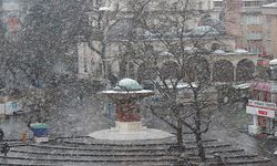 Bursa'da kar yağışı