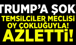 Donald Trump'a şok! Başkanlıktan oy birliğiyle azledildi!
