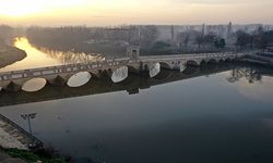Edirne'deki aralık ayı yağışları nehir debilerini 3 kat artırdı