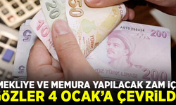 Emekliler ve memurlara yapılacak zam oranı için gözler 4 Ocak'a çevrildi!