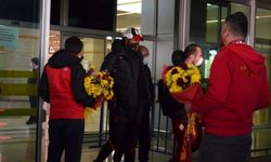Galatasaray kafilesi Konya'ya geldi