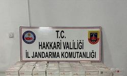 Hakkari'de 383 kutu kaçak ilaç ele geçirildi